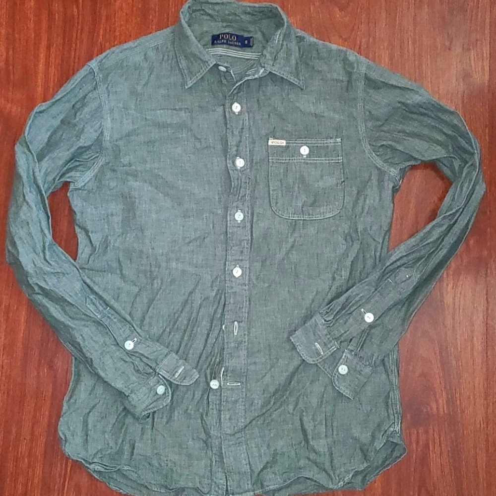 Mens chambray shirt - size S